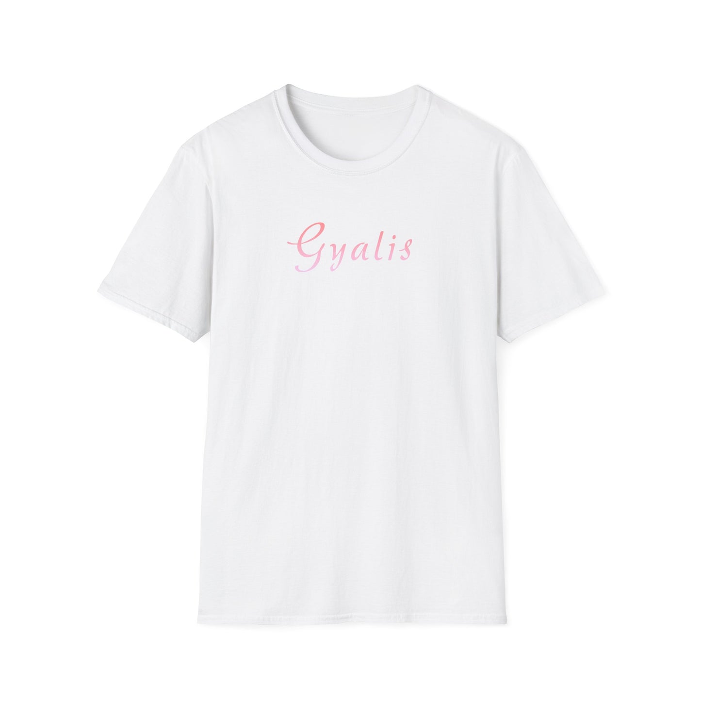 'Gyalis' Unisex Softstyle T-Shirt - Trendy Casual Tee for Everyday Wear