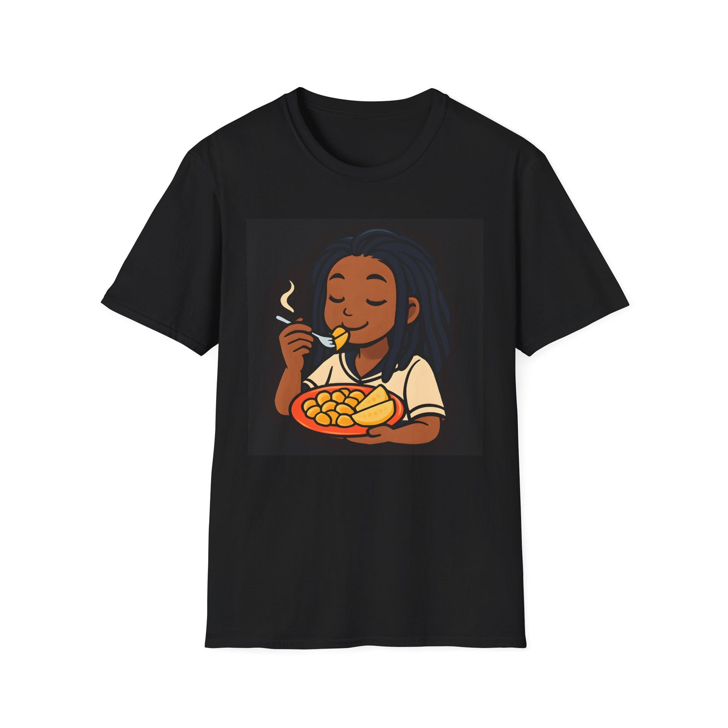 Delicious Vibes - Unisex T-Shirt | Foodie Gift, Cute Tee, Cartoon Shirt, Casual Wear, Fun Cooking Tee