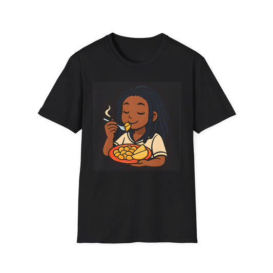 Delicious Vibes - Unisex T-Shirt | Foodie Gift, Cute Tee, Cartoon Shirt, Casual Wear, Fun Cooking Tee