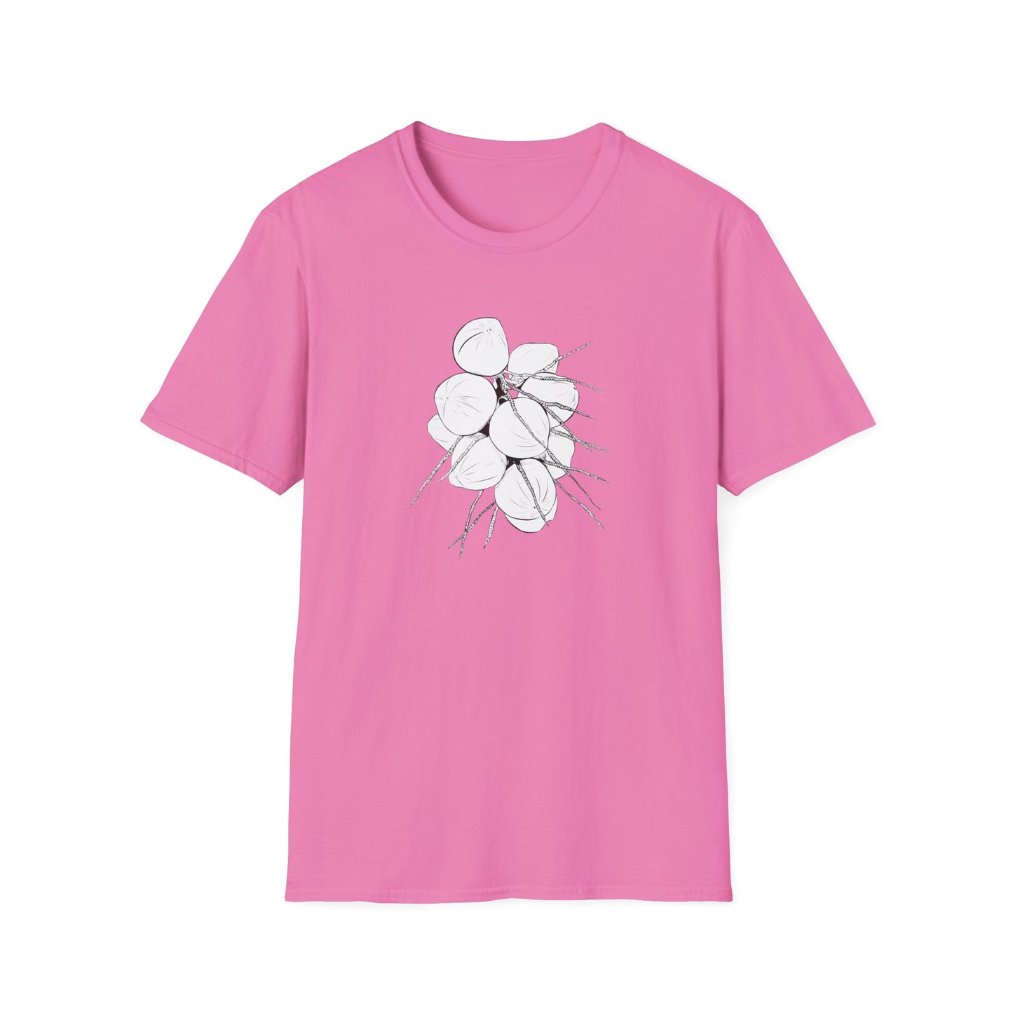 Coconuts Illustration Unisex Softstyle T-Shirt
