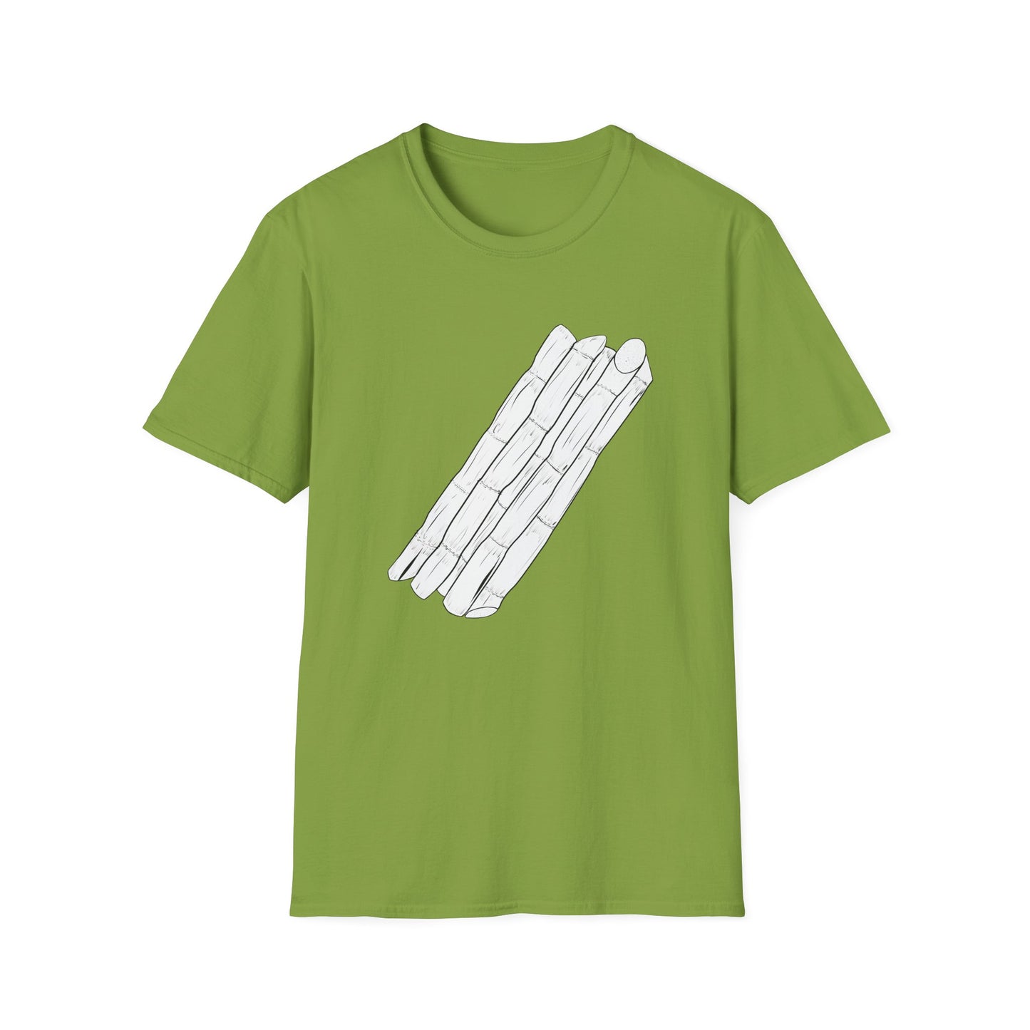Sugarcane Illustration Unisex Softstyle T-Shirt