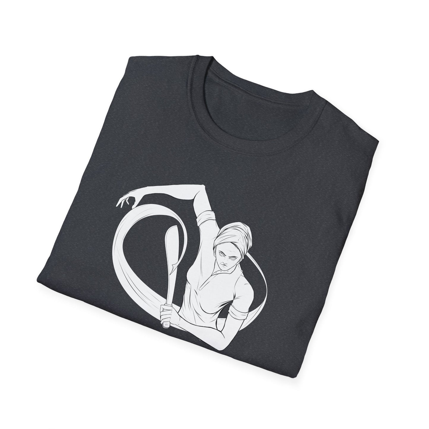 Nanny Illustration Softstyle Unisex T-Shirt - Bold Art Tee for Everyday Wear