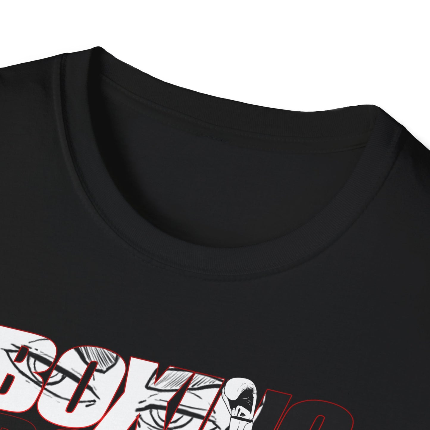 Boxing Male Graphics - Unisex Softstyle T-Shirt | Sports Enthusiast Gift
