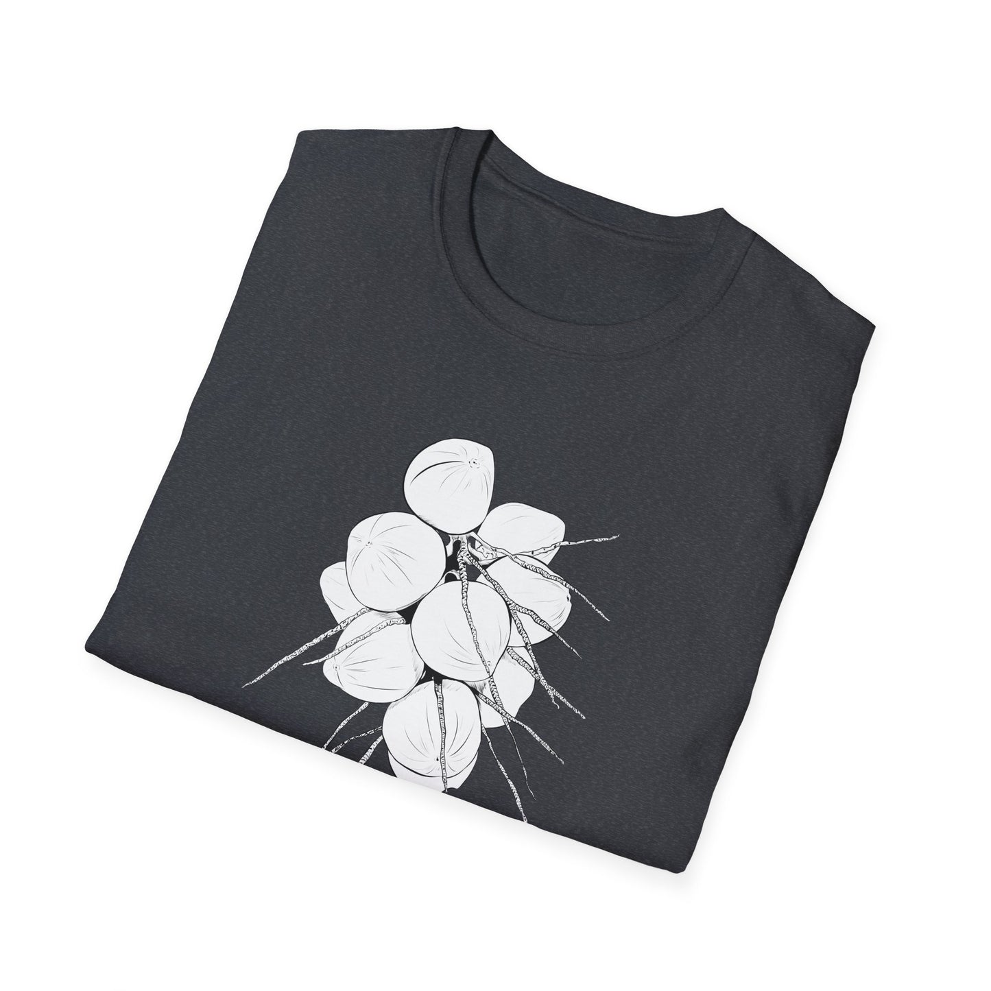 Coconuts Illustration Unisex Softstyle T-Shirt