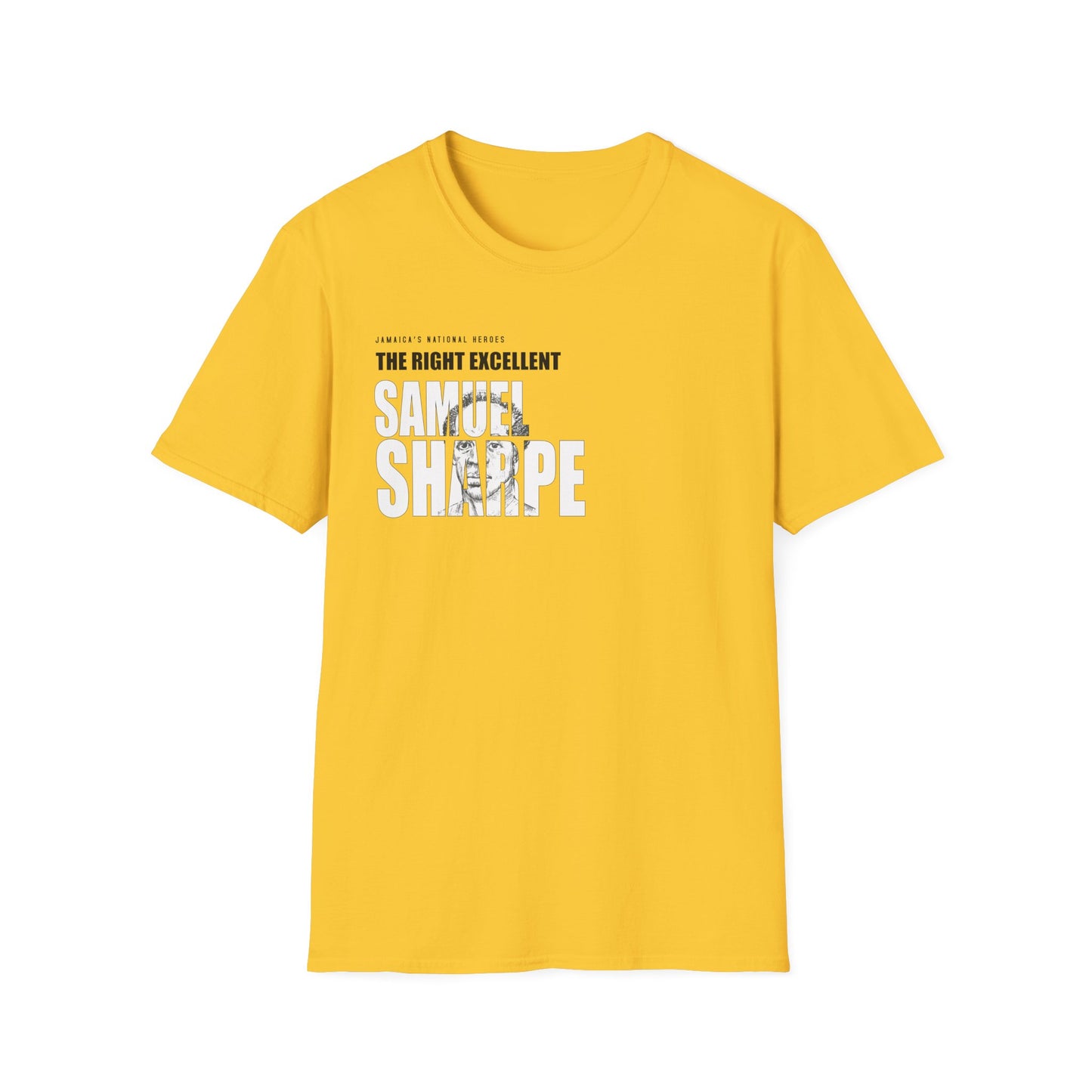 Sam Sharpe Graphic Tee - Softstyle Jamaica National Hero Series