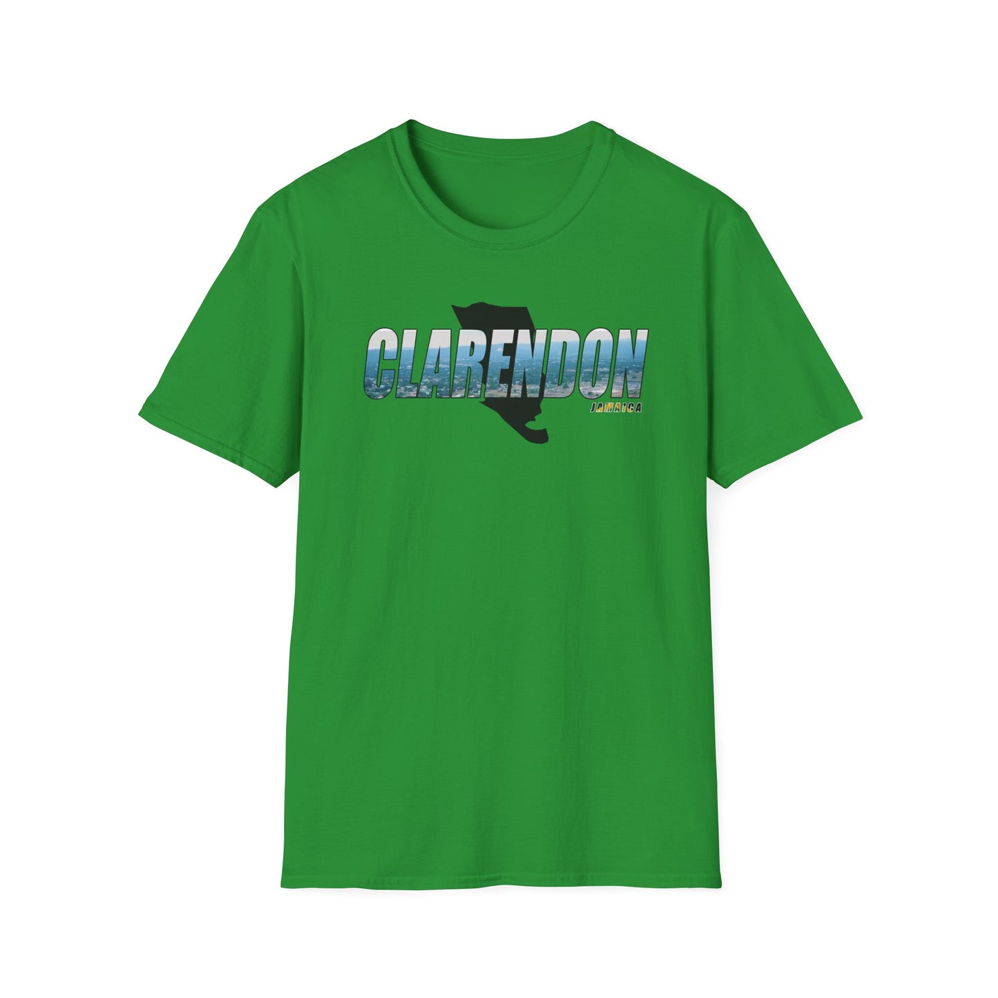 Clarendon Unisex Softstyle T-Shirt – Comfortable Beachwear for Vacation Vibes