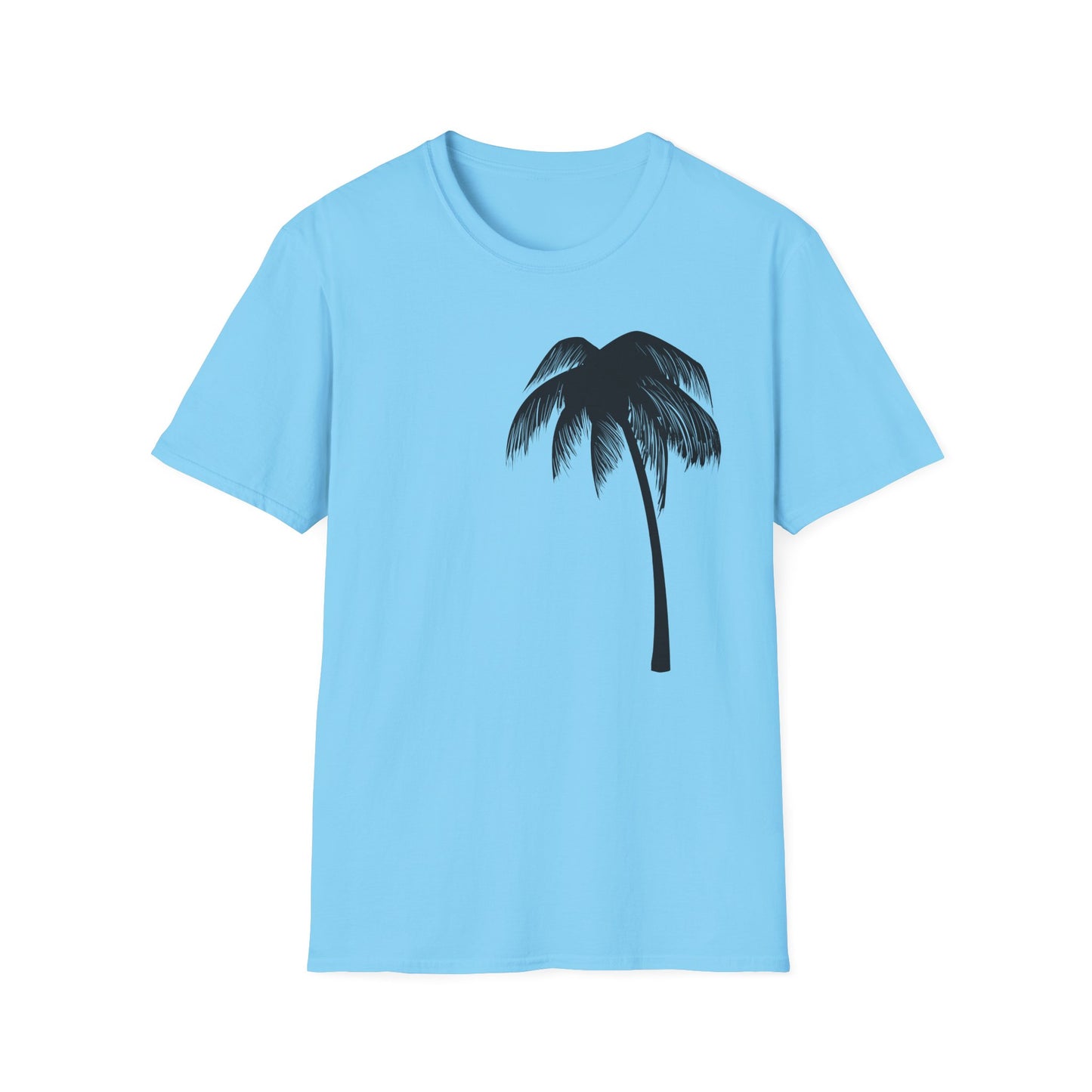 Palm Tree Unisex Softstyle T-Shirt - Casual Summer Vibes