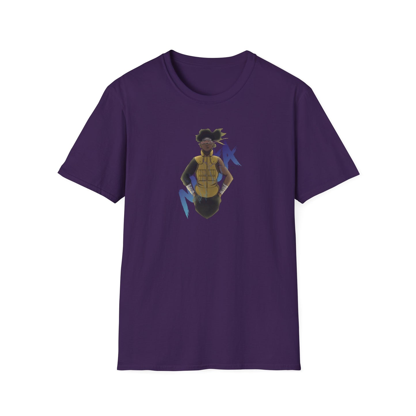 Ninja Male Graphic Unisex Softstyle T-Shirt - Bold Graphic Design for Everyday Wear