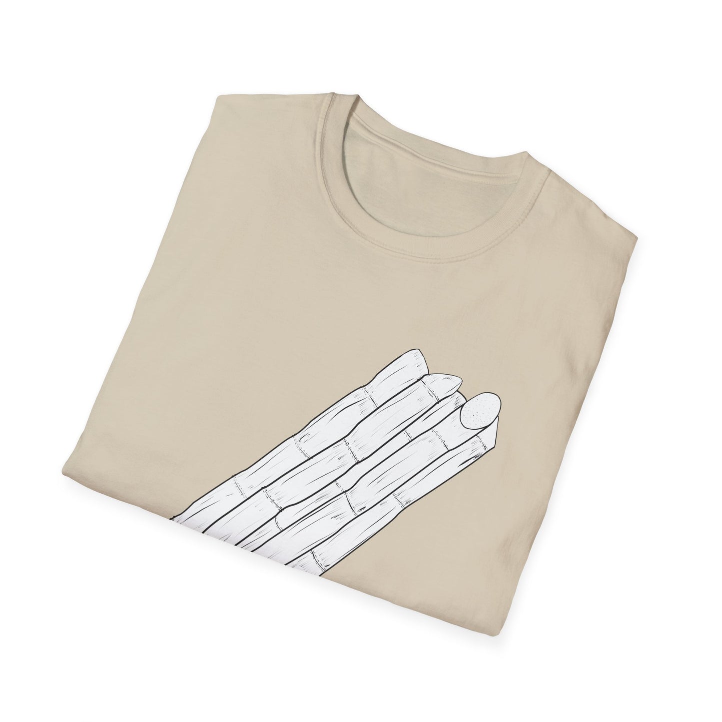 Sugarcane Illustration Unisex Softstyle T-Shirt