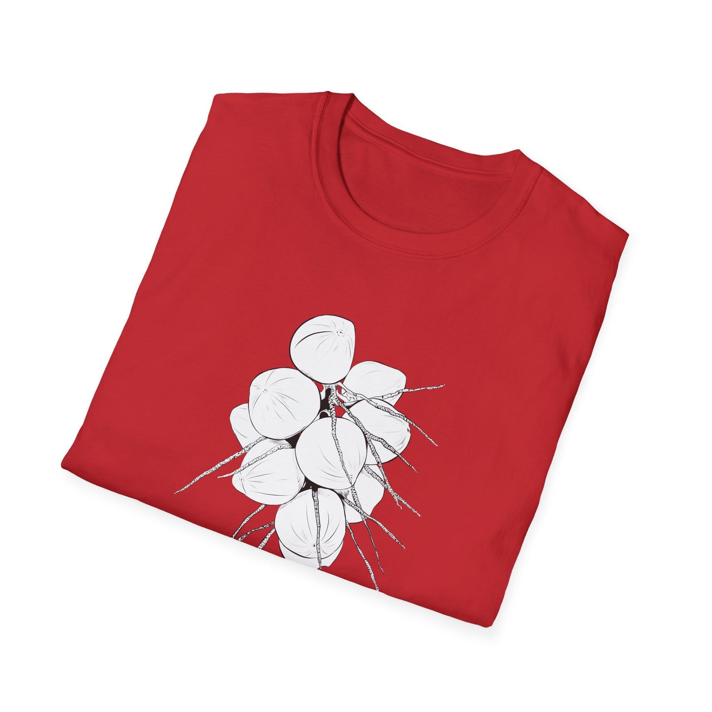 Coconuts Illustration Unisex Softstyle T-Shirt