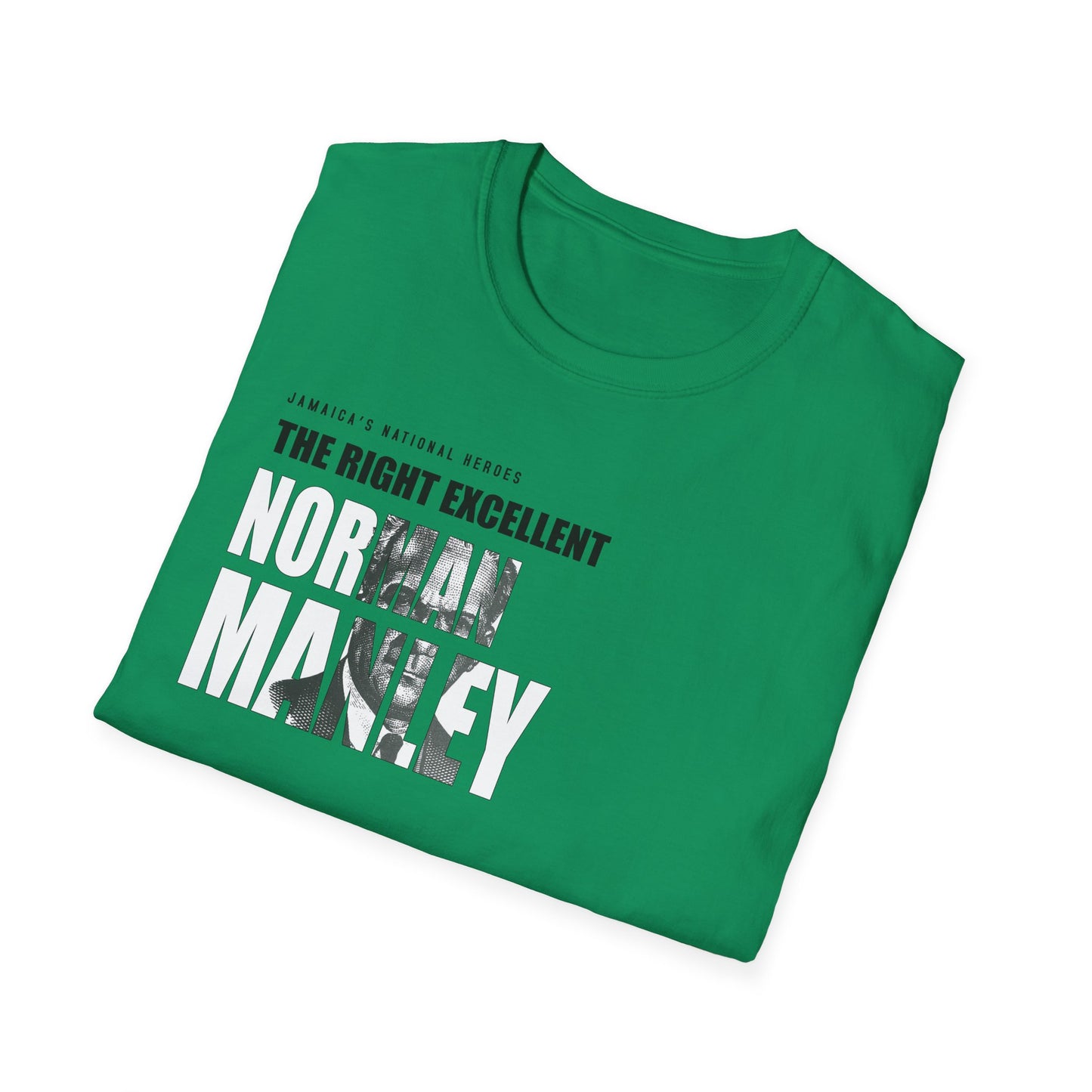 Norman Manley Tribute T-Shirt - Softstyle Jamaica National Hero Series