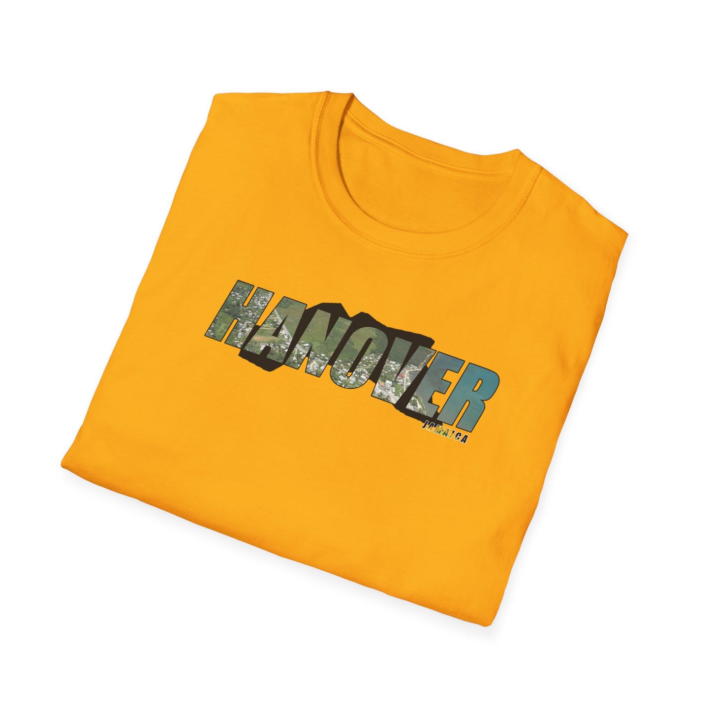 Hanover Unisex Softstyle T-Shirt – Comfortable Beachwear for Vacation Vibes
