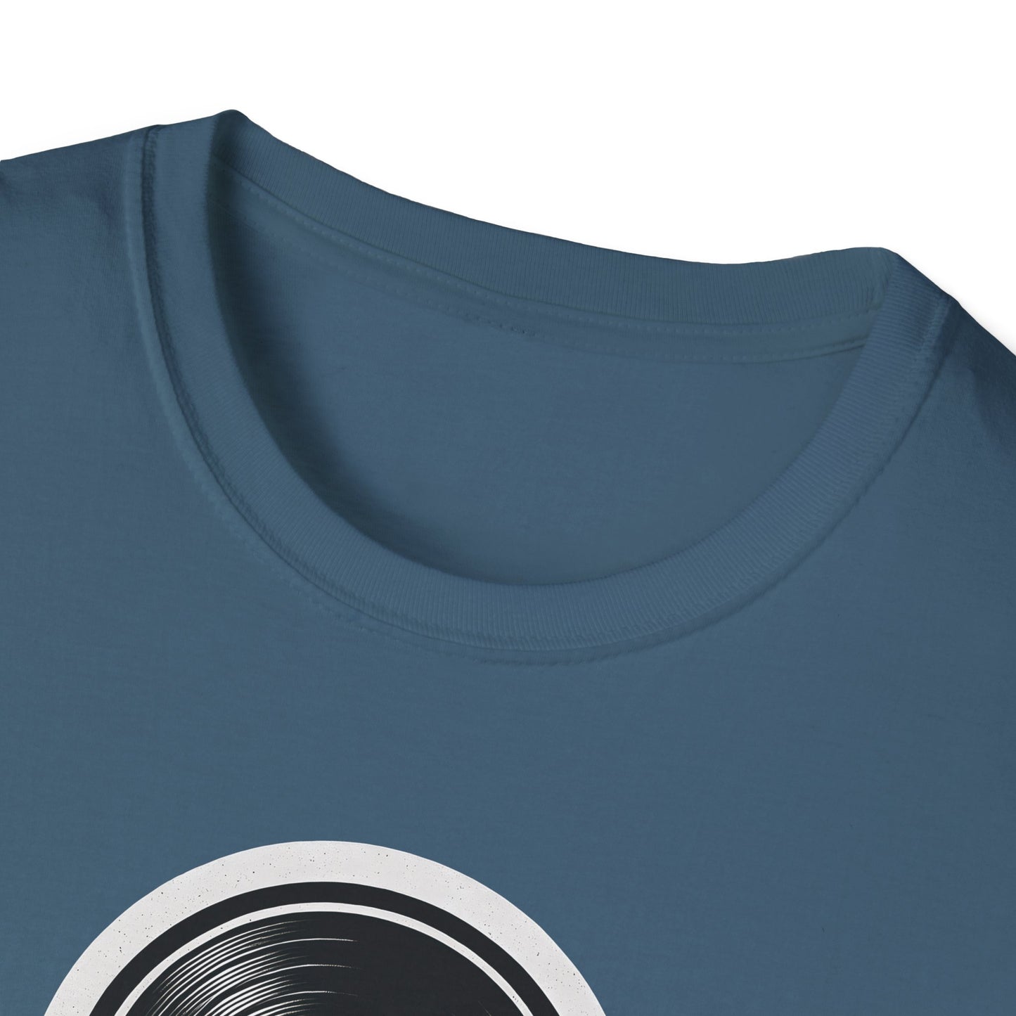 "Drop the Rhydm" Retro Music Inspired Unisex T-Shirt, Drop the Rhythm Tee, Music Lover Gift, Casual Wear, Vinyl Record Shirt
