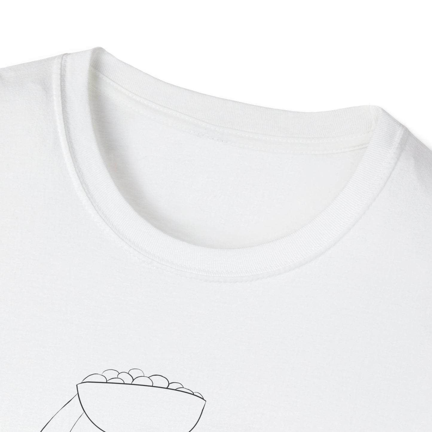 Market Woman Illustration Unisex Softstyle T-Shirt