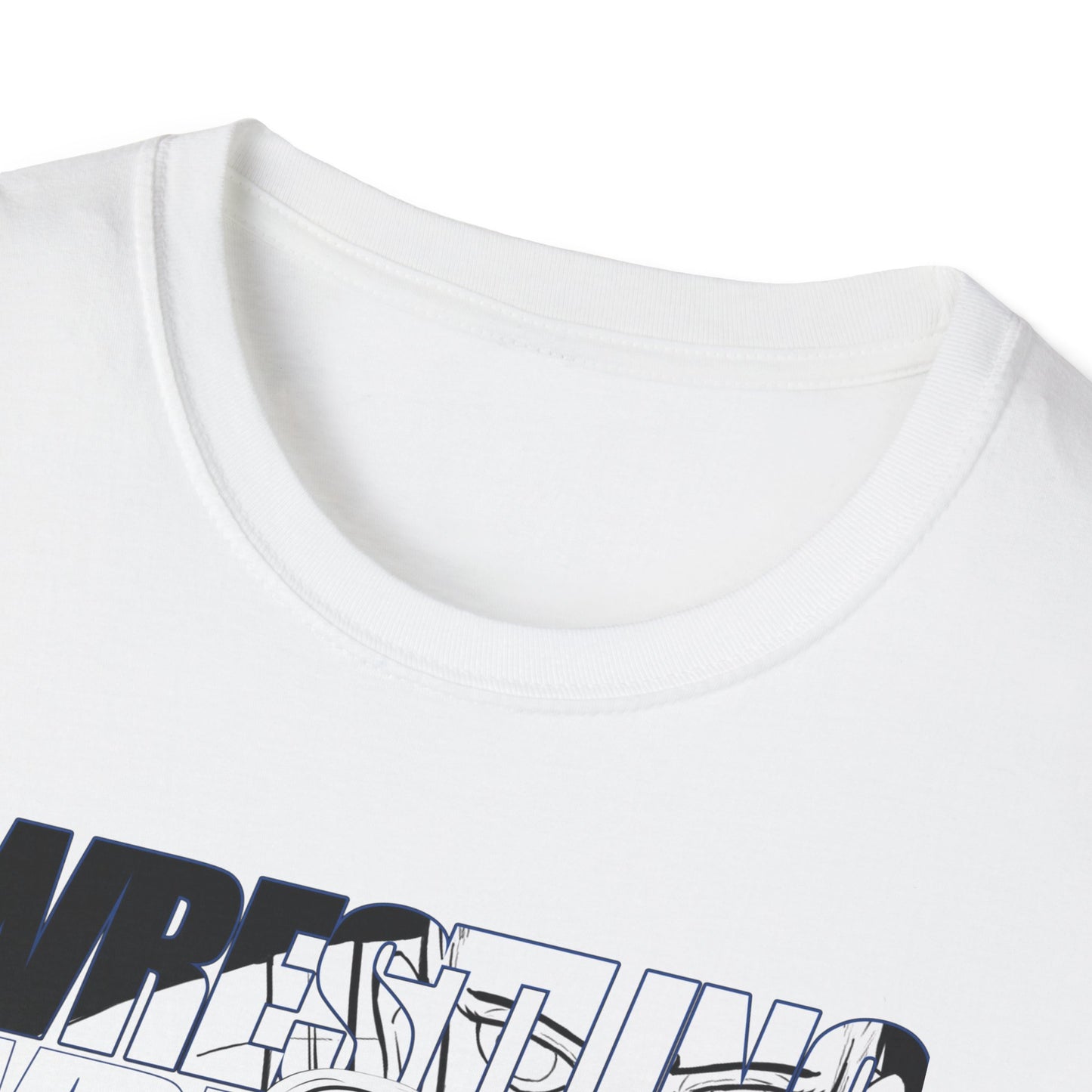 Wrestling Female Design - Unisex Softstyle T-Shirt - Perfect for Fans and Competitors