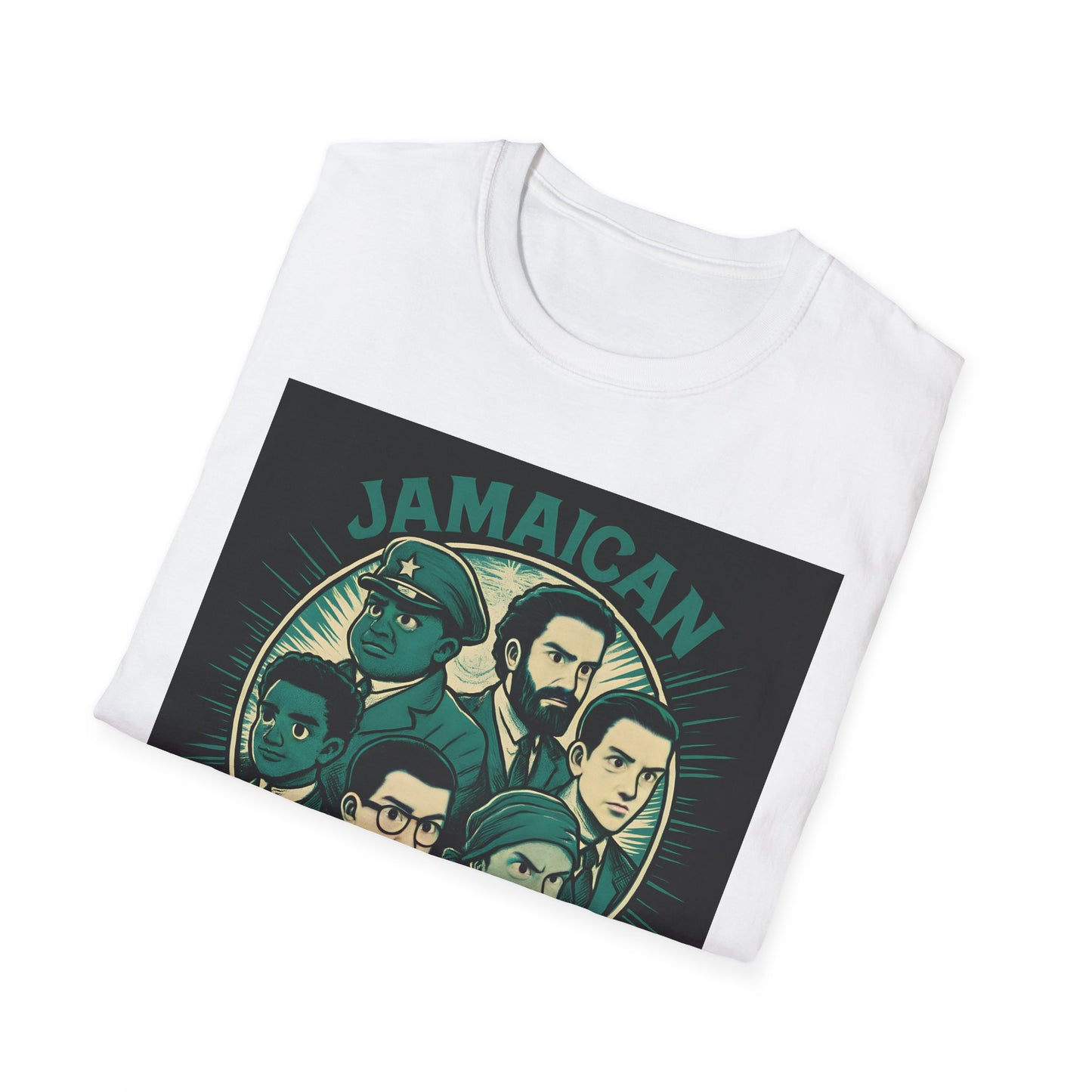 Jamaican National Heroes - T-Shirt, Unisex Tee, Black History Month, Gift for Culture Lovers, Casual Everyday Wear, Heritage Pride
