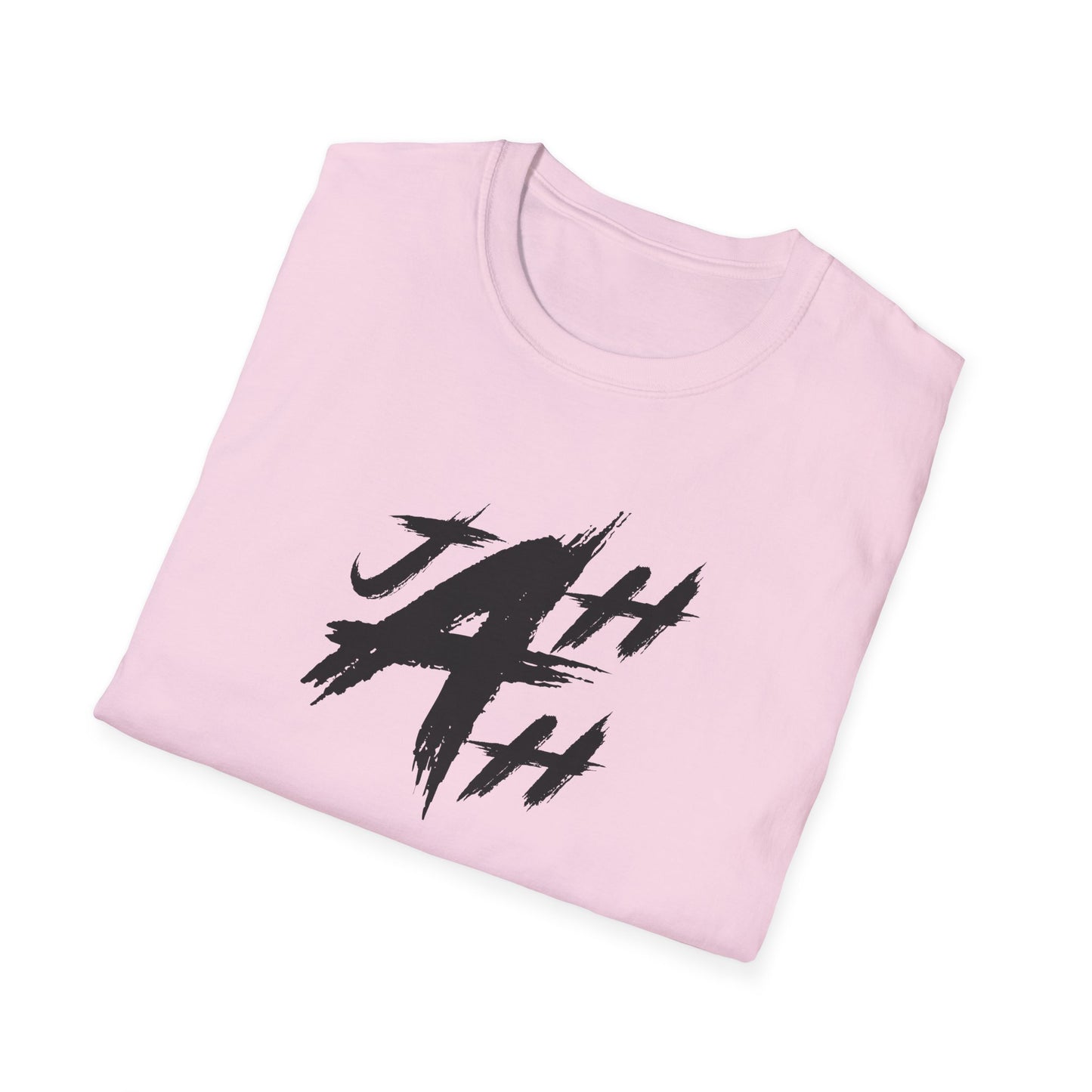 'JAH JAH' Unisex Softstyle T-Shirt - Inspirational Graphic Tee for Everyday Casual Wear