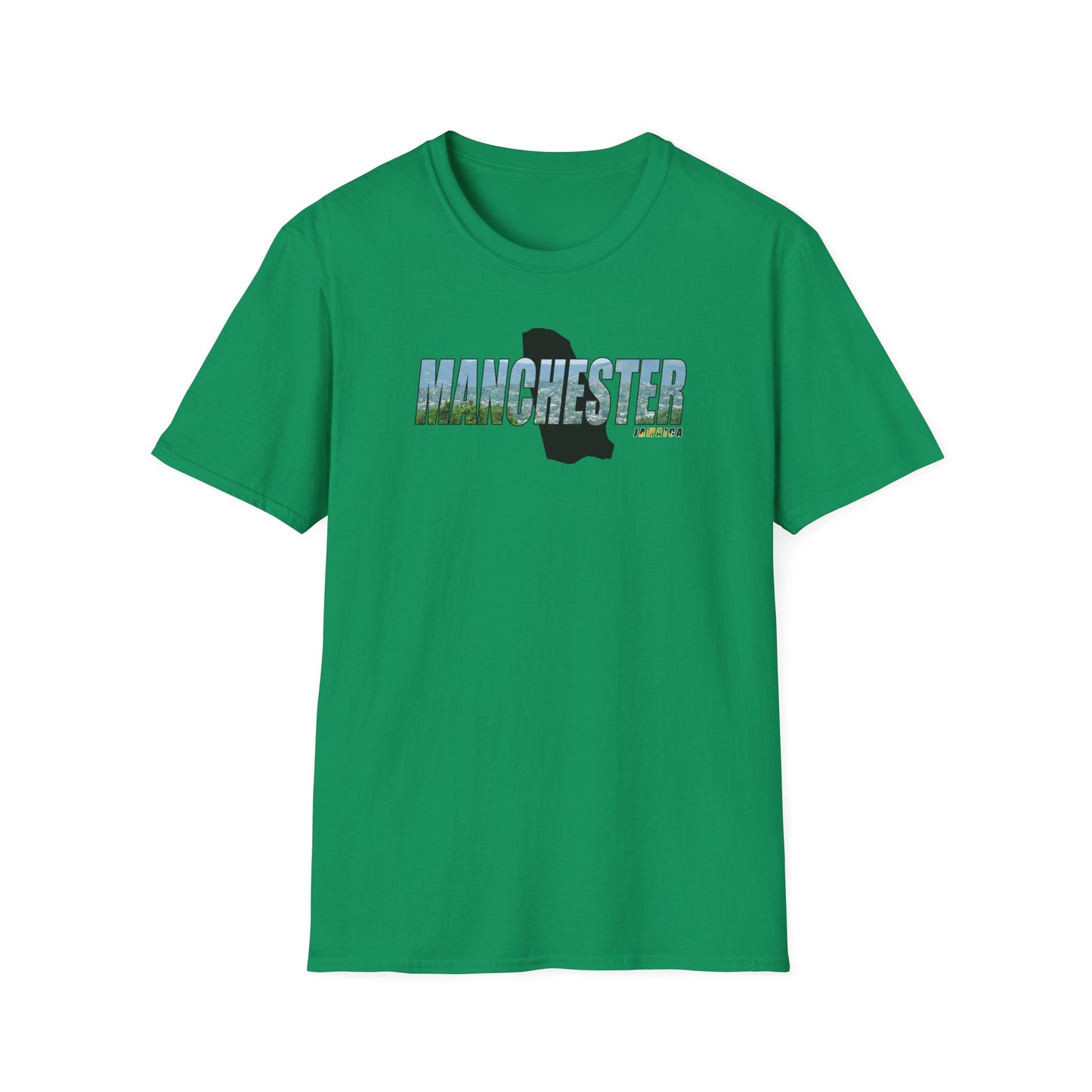 Manchester Graphic Unisex Softstyle T-Shirt - Casual Comfort for Travel Lovers