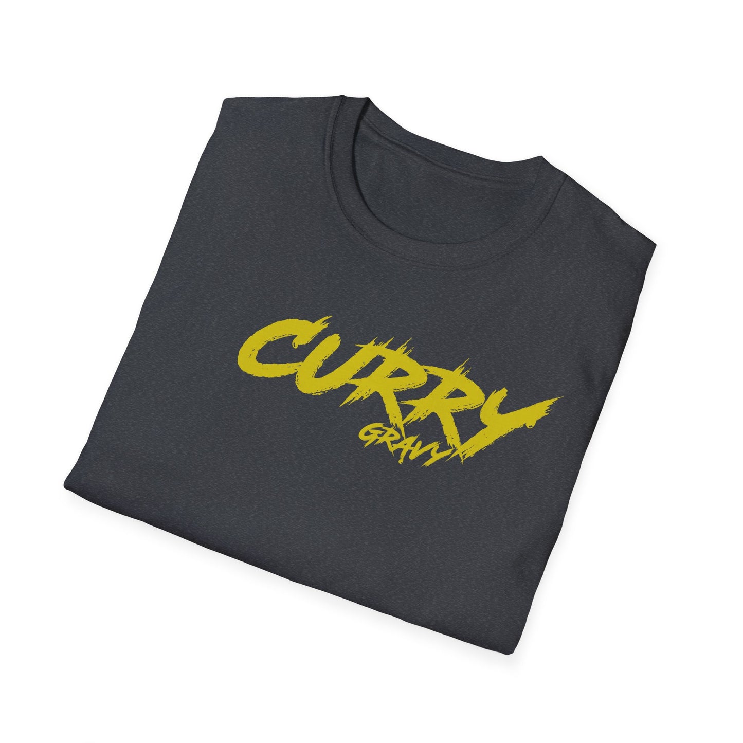 'Curry Gravy' Unisex Softstyle T-Shirt - Fun Foodie Tee for Casual Wear