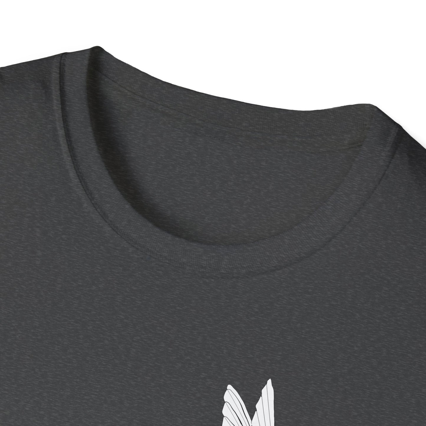 Hummingbird Design Unisex Softstyle T-Shirt - Nature Lover's Casual Tee