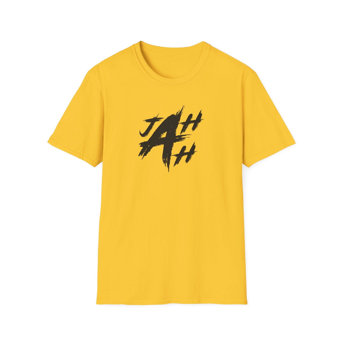 'JAH JAH' Unisex Softstyle T-Shirt - Inspirational Graphic Tee for Everyday Casual Wear