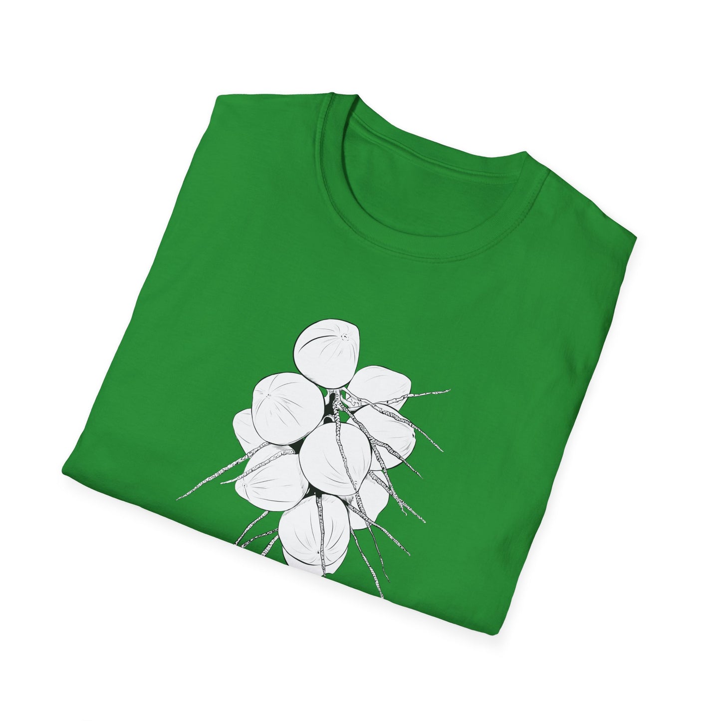 Coconuts Illustration Unisex Softstyle T-Shirt