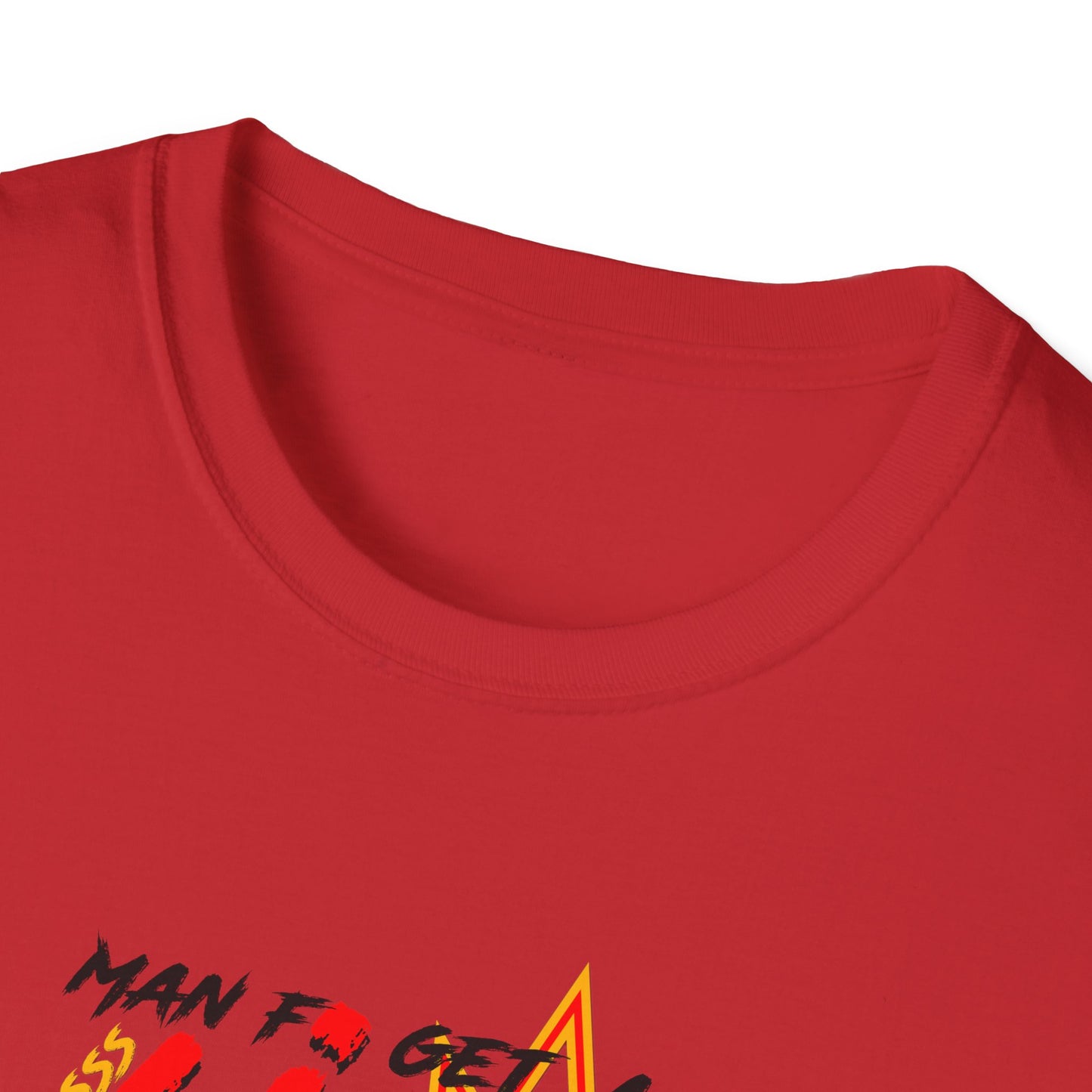 'Man to Get a Rass Lick!' Graphic Tee - Funny Unisex Softstyle T-Shirt