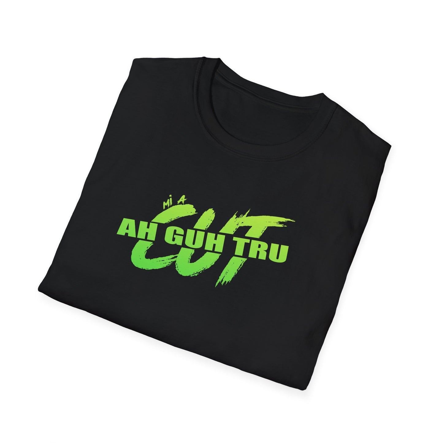 'Cut Ah Guh Tru' - Unisex Softstyle Graphic Tee