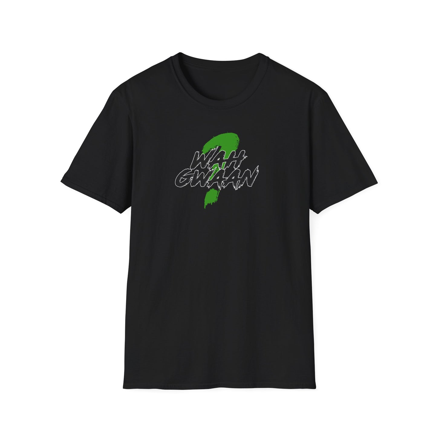 'Wah Gwaan' Graphic Unisex Softstyle T-Shirt - Inspirational Tee for Casual Vibes