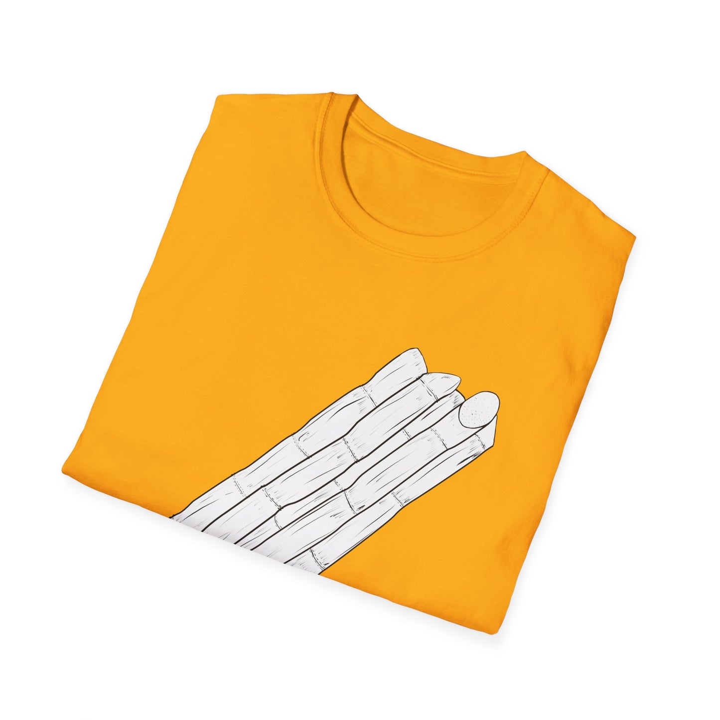 Sugarcane Illustration Unisex Softstyle T-Shirt