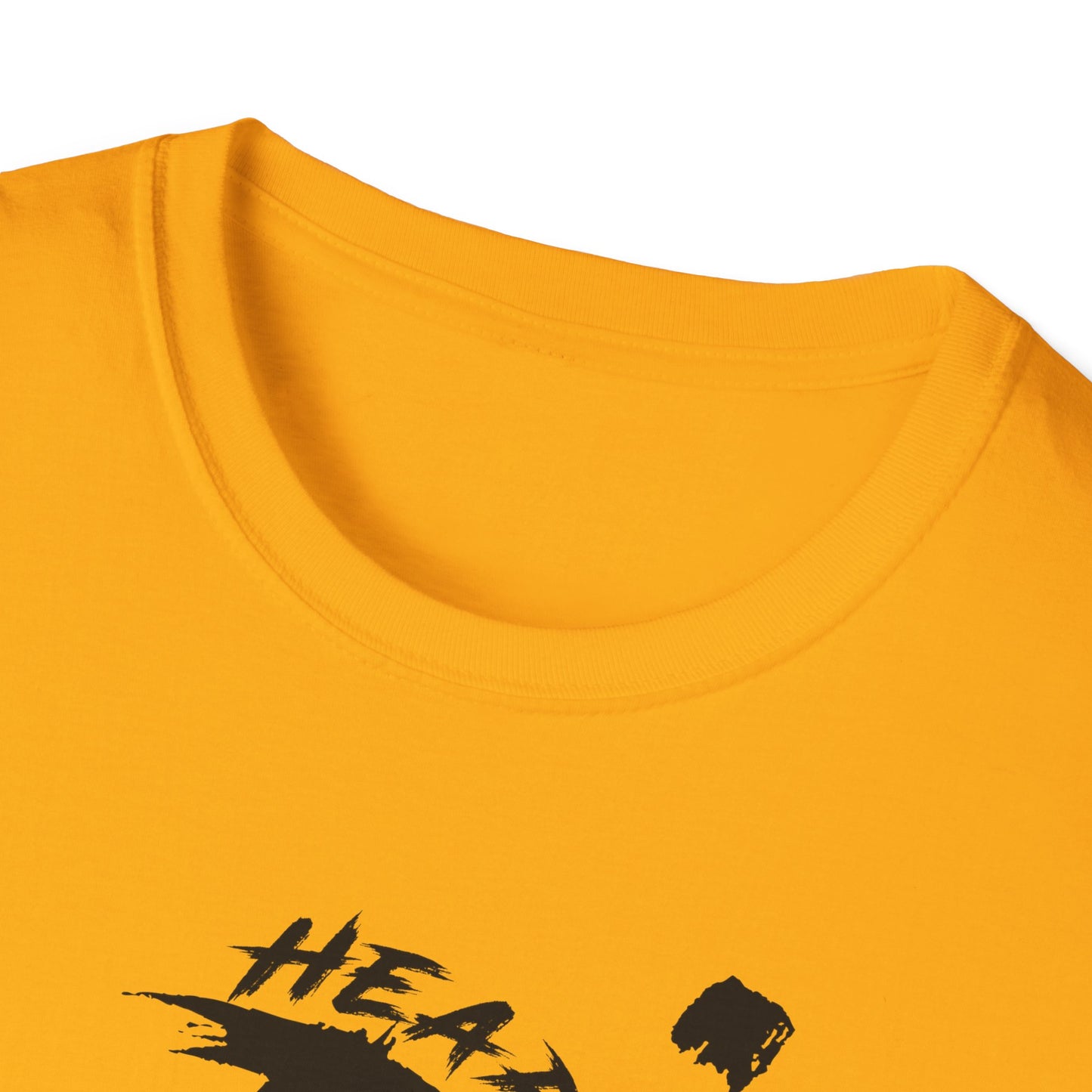 'Hear Di Man' Graphic Tee for Casual Flair - Unisex Softstyle T-Shirt - Bold