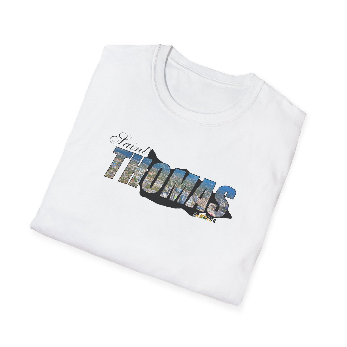 Saint Thomas Unisex Softstyle T-Shirt – Comfortable Beachwear for Vacation Vibes