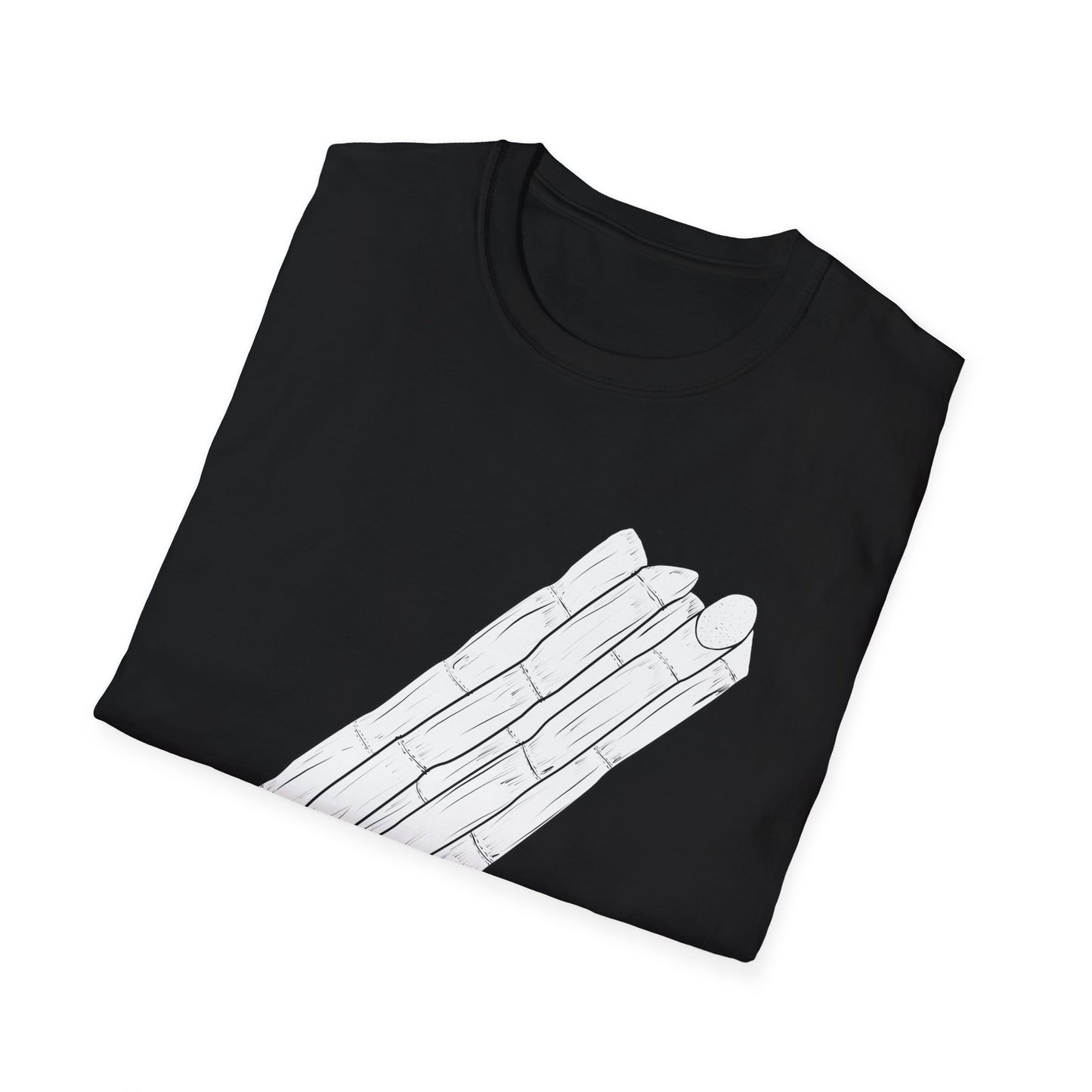 Sugarcane Illustration Unisex Softstyle T-Shirt