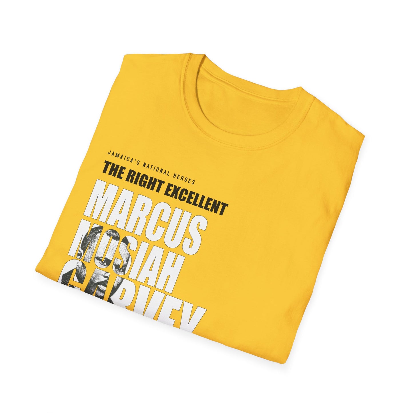 Marcus Mosiah Garvey Tribute T-Shirt - Softstyle Jamaica National Hero Series