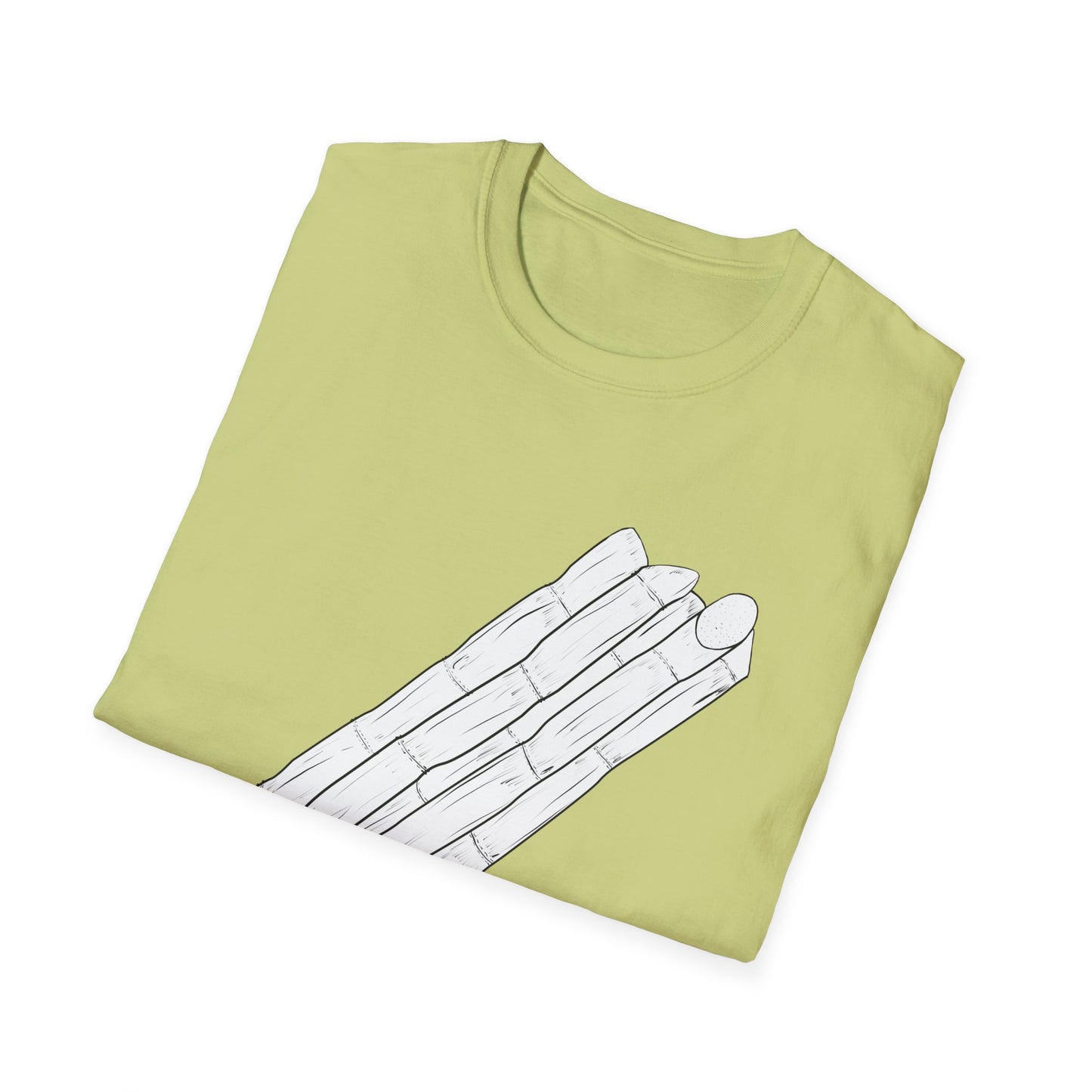 Sugarcane Illustration Unisex Softstyle T-Shirt