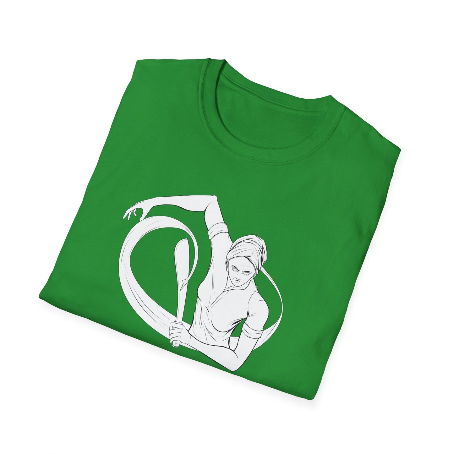 Nanny Illustration Softstyle Unisex T-Shirt - Bold Art Tee for Everyday Wear