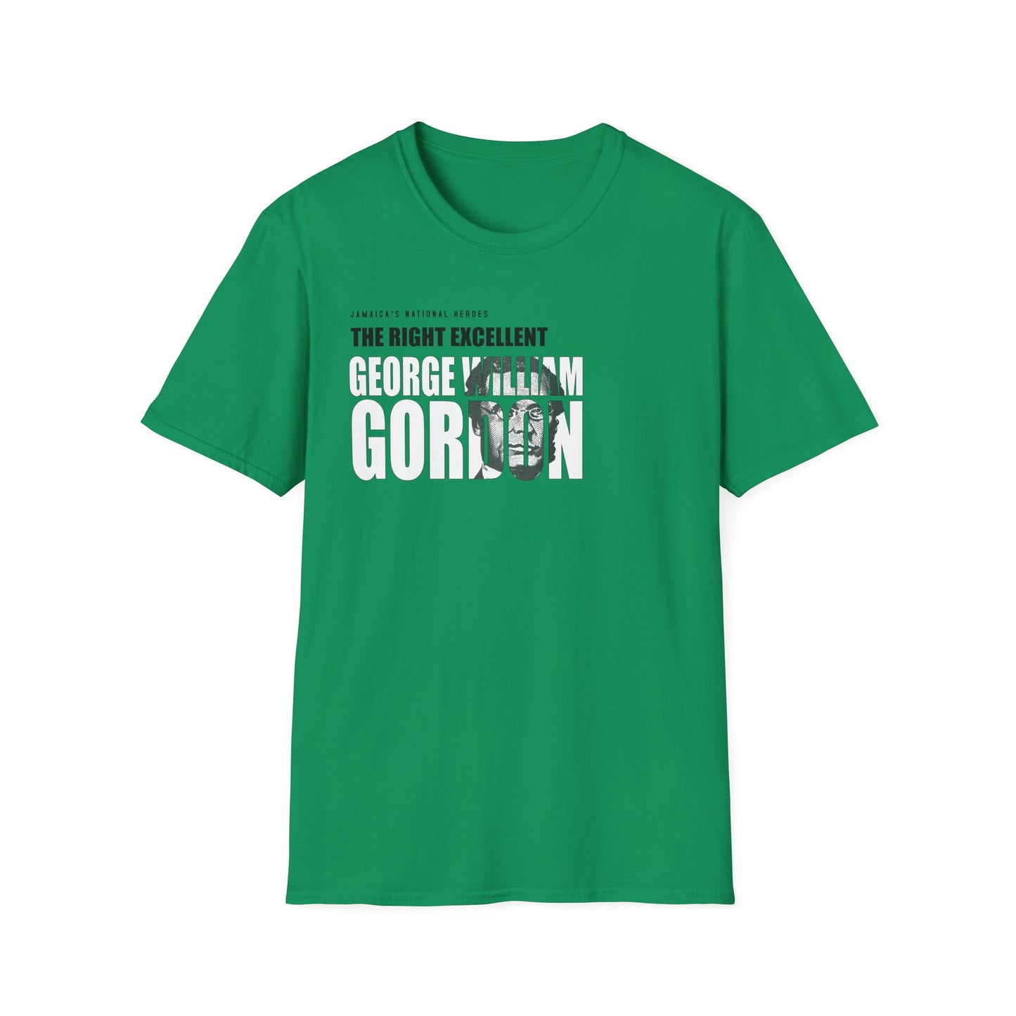 George William Gordon Tribute T-Shirt - Softstyle Jamaica National Hero Series