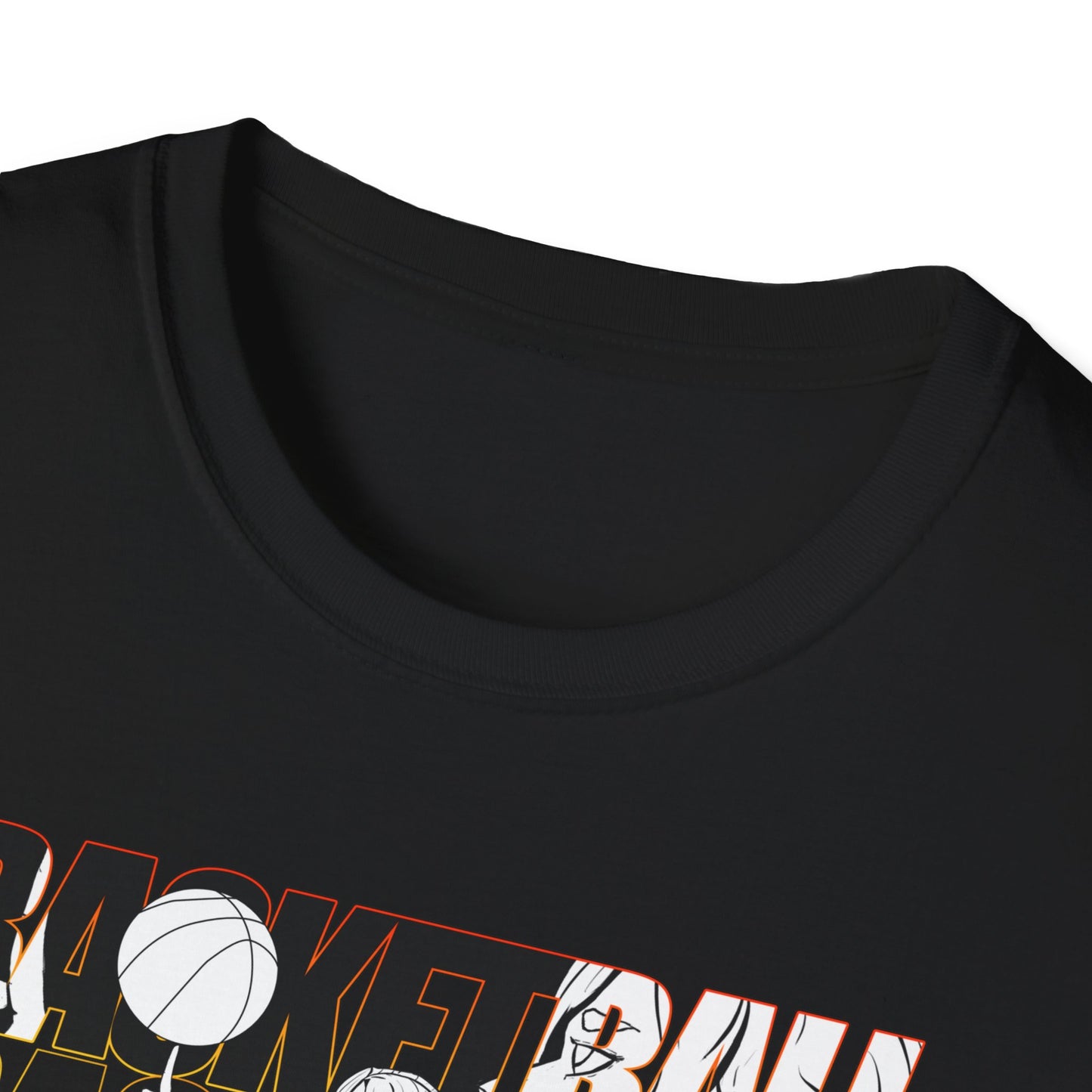 Basketball Female Vibes Unisex Softstyle T-Shirt - Sporty Graphic Tee