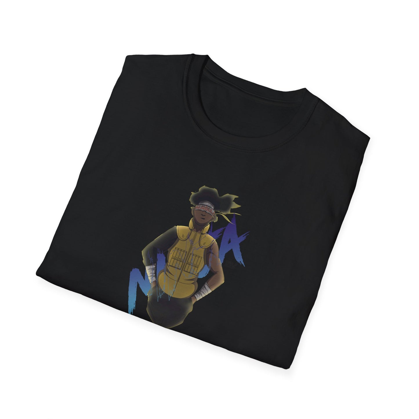 Ninja Male Graphic Unisex Softstyle T-Shirt - Bold Graphic Design for Everyday Wear