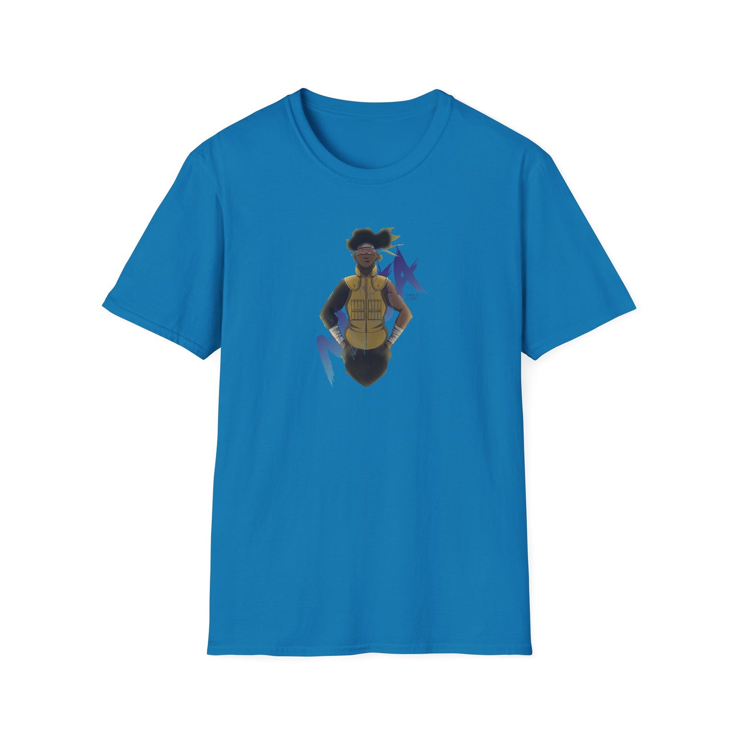 Ninja Male Graphic Unisex Softstyle T-Shirt - Bold Graphic Design for Everyday Wear