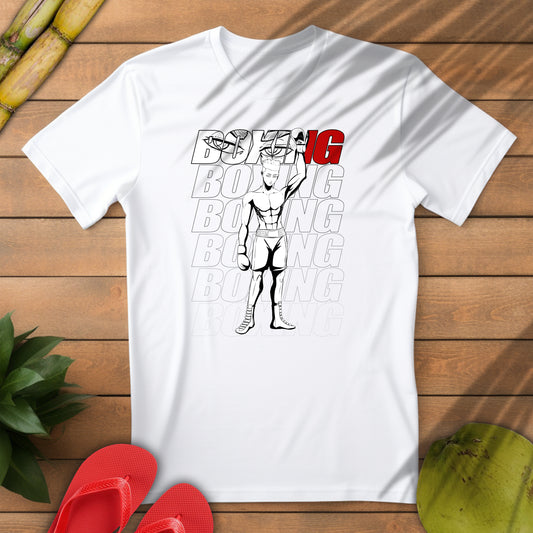 Boxing Male Graphics - Unisex Softstyle T-Shirt | Sports Enthusiast Gift