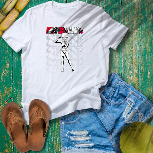 MMA Female Design - Unisex Softstyle T-Shirt - Motivational Graphic Tee