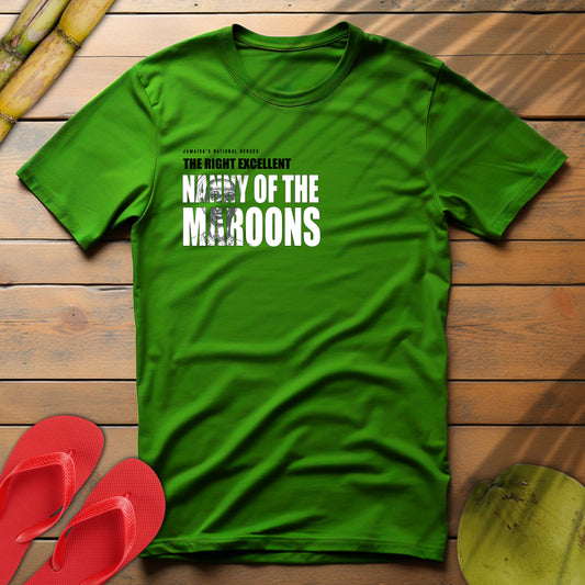 Nanny of the Maroons Tribute T-Shirt - Softstyle Jamaica National Hero Series