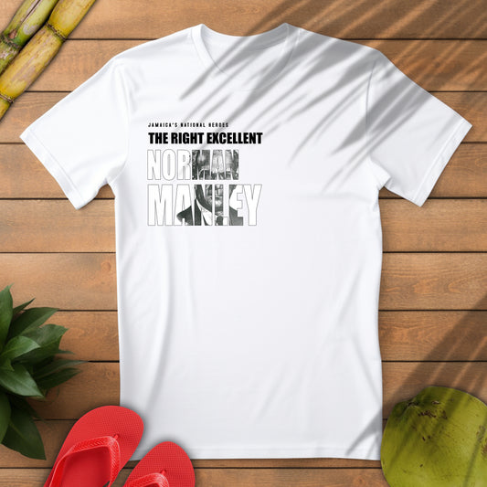 Norman Manley Tribute T-Shirt - Softstyle Jamaica National Hero Series