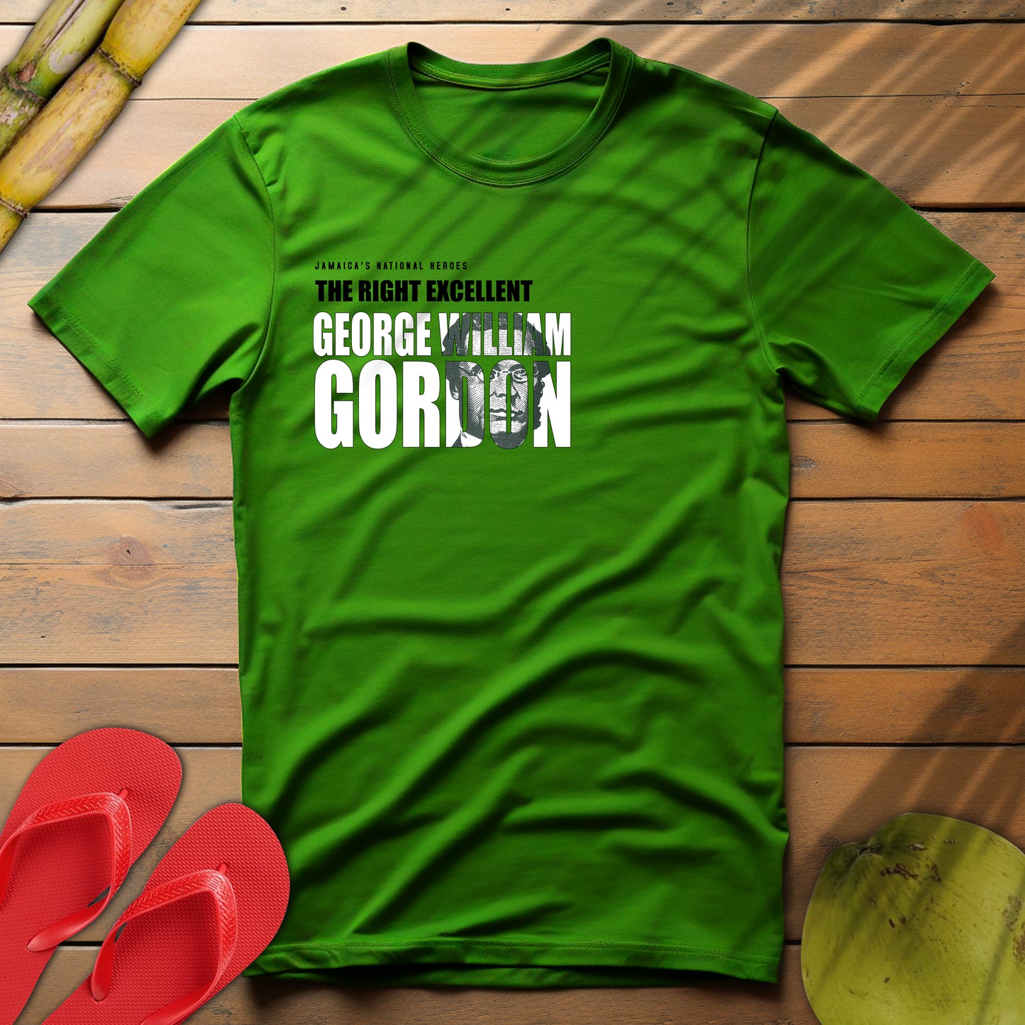 George William Gordon Tribute T-Shirt - Softstyle Jamaica National Hero Series