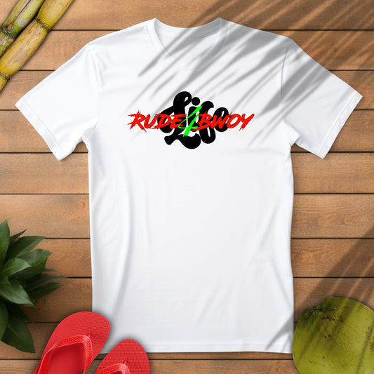 Rude Bwoy 4 Life Unisex Softstyle T-Shirt - Graphic Tee for Trendsetters