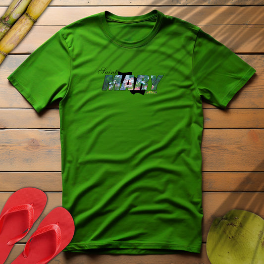 Saint Mary Unisex Softstyle T-Shirt – Comfortable Beachwear for Vacation Vibes