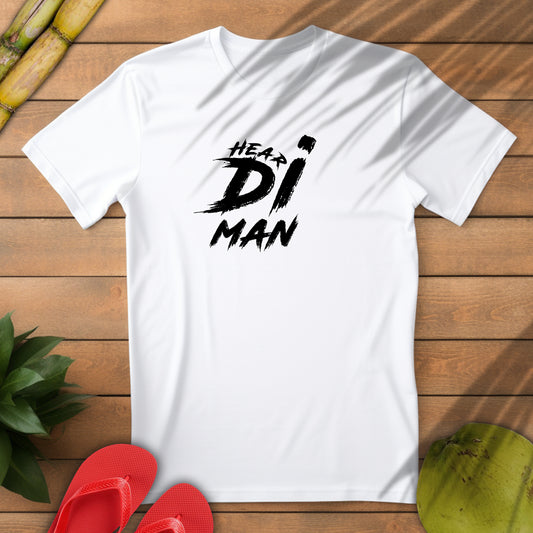 'Hear Di Man' Graphic Tee for Casual Flair - Unisex Softstyle T-Shirt - Bold