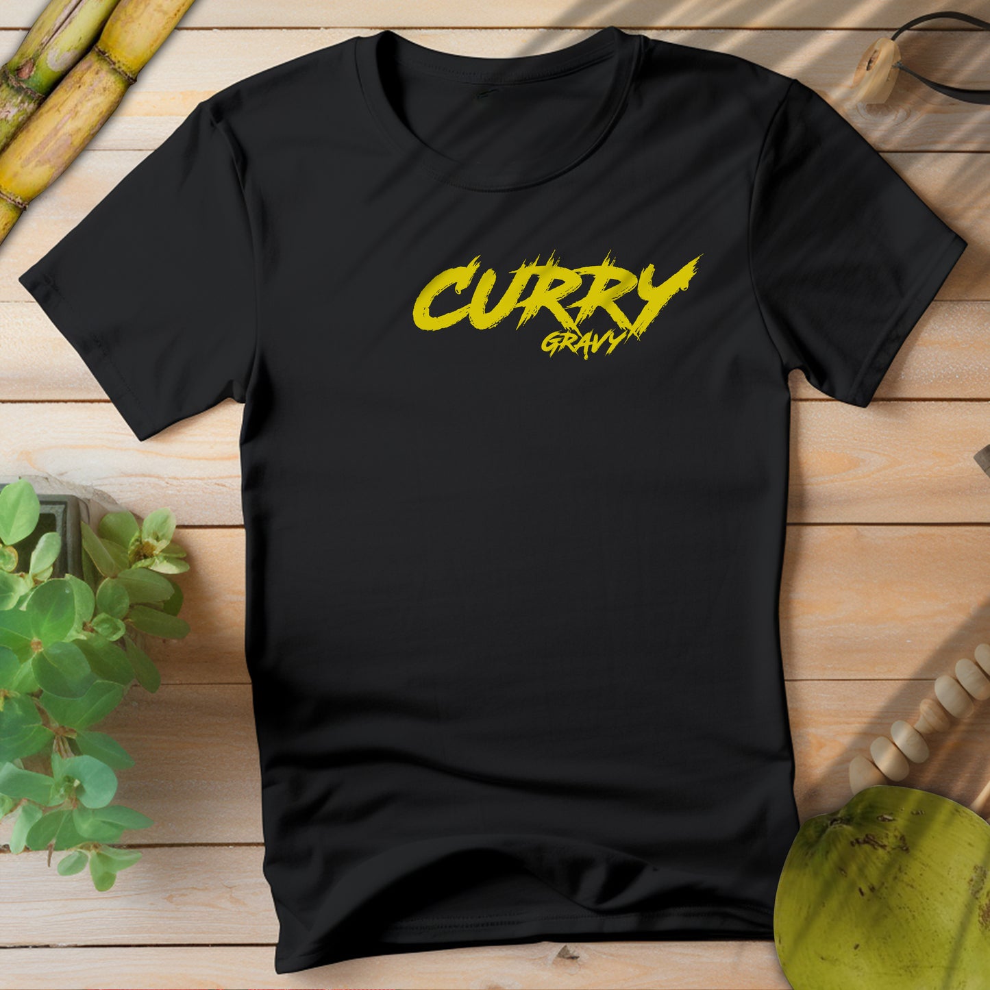 'Curry Gravy' Unisex Softstyle T-Shirt - Fun Foodie Tee for Casual Wear