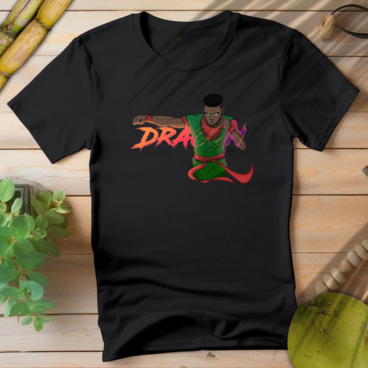 Dragon Style Male Graphic Unisex Softstyle T-Shirt | Bold Art Design for Creative Souls